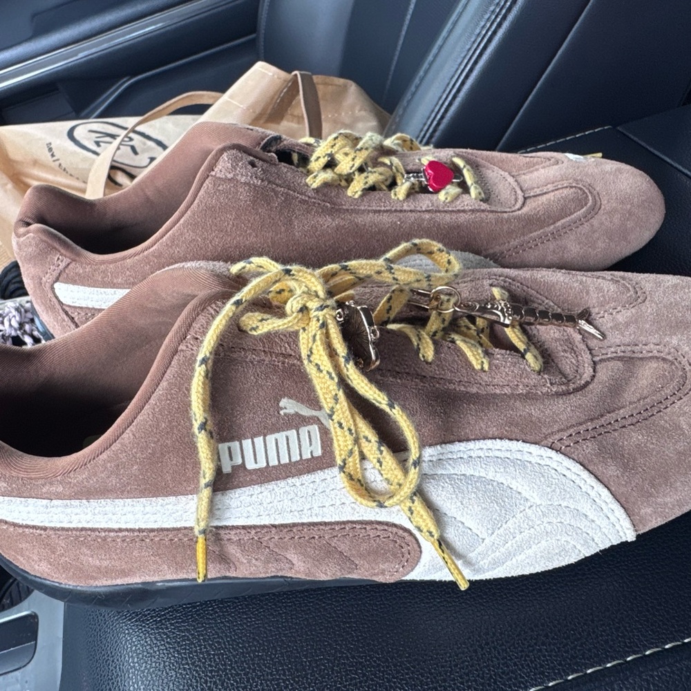 PUMA Women’s Brown Speedcat Sneakers
